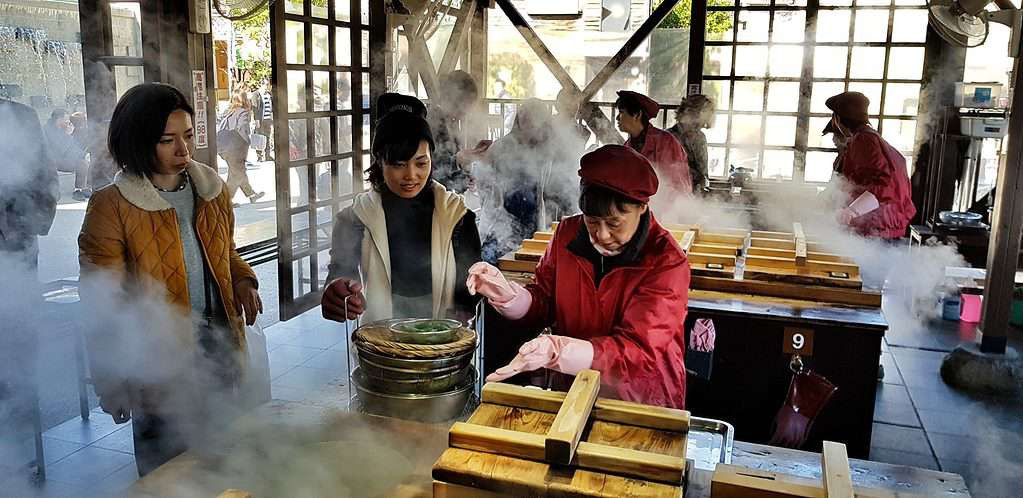 - The Different Flavors of Japan: What Makes Japanese Cuisine so Special Steam cooking in Beppu, Japan