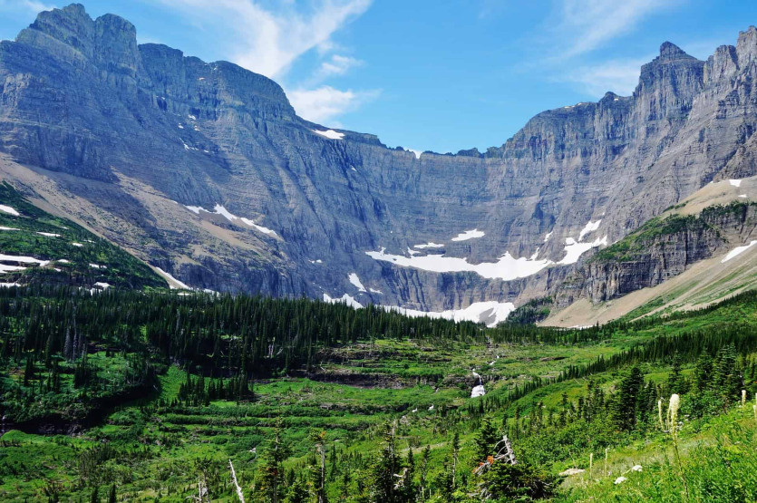 places to visit in montana - Most Authentic Places to Visit in Montana Hike to the Iceberg Lake in Montana, USA.