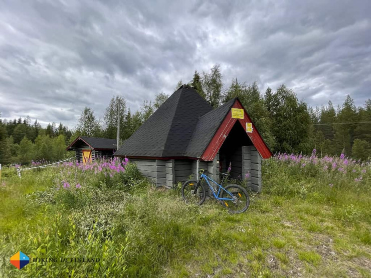 Kota in Levi, Lapland, Finland.