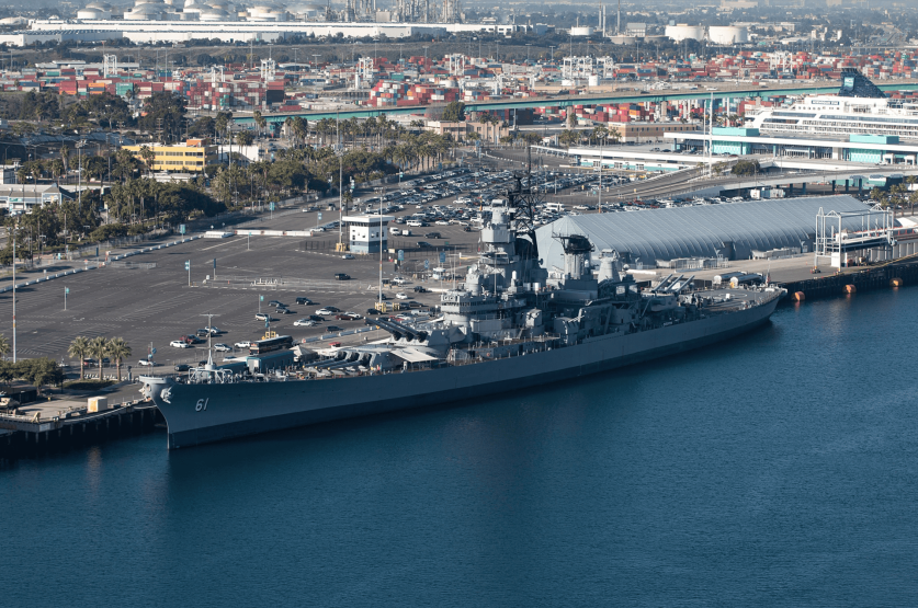 Battleship USS Iowa Museum - How to Get Tickets to the Battleship USS Iowa Museum Museum Ship Battleship USS Iowa in Los Angeles, USA.