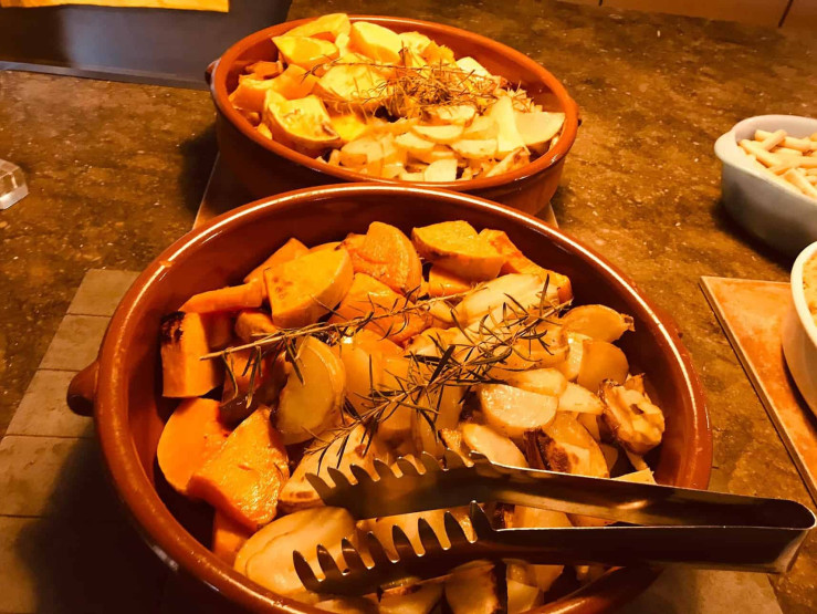 Yoga Retreats in Spain - 3 Unforgettable Yoga Retreats in Spain Delicious food at the Alaya Retreat Centre in Catalonia, Spain.