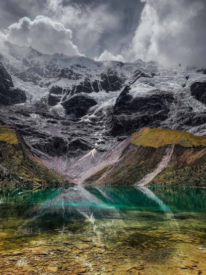 Humantay Lake near Cusco in Peru.