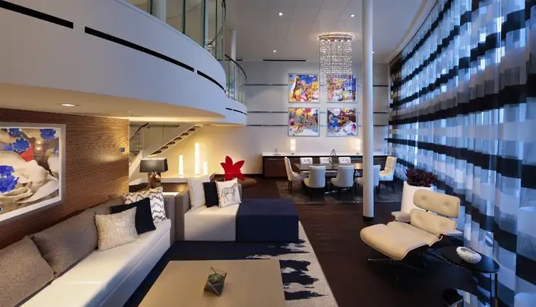- Explorer of the Seas Cruises Owners suite on Explorer of the Seas cruise ship.