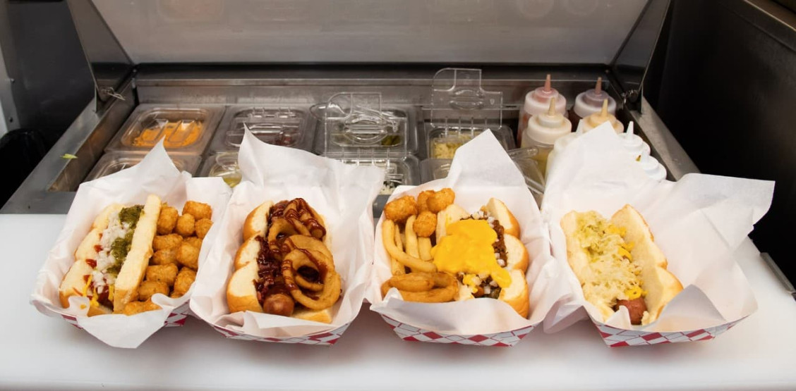 Battleship USS Iowa Museum - How to Get Tickets to the Battleship USS Iowa Museum Vicky's selection of Hot Dogs - Vicky's Doghouse in Los Angeles, USA.