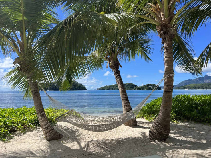 seychelles travel tips - Top Seychelles Travel Tips: Not to Miss Islands and Beaches Favorite place: Hammock with a view of Moyenne Island, Seychelles.