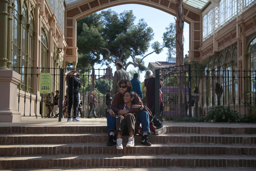 Places to Take Photos in Barcelona - The Best Places to Take Photos in Barcelona Photo stop solarium house in the Park Güell in Barcelona, Spain.