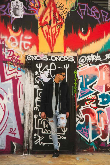 Places to Take Photos in Barcelona - The Best Places to Take Photos in Barcelona Graffiti art at the former textile factory in the Poble Sec neighborhood in Barcelona, Spain.