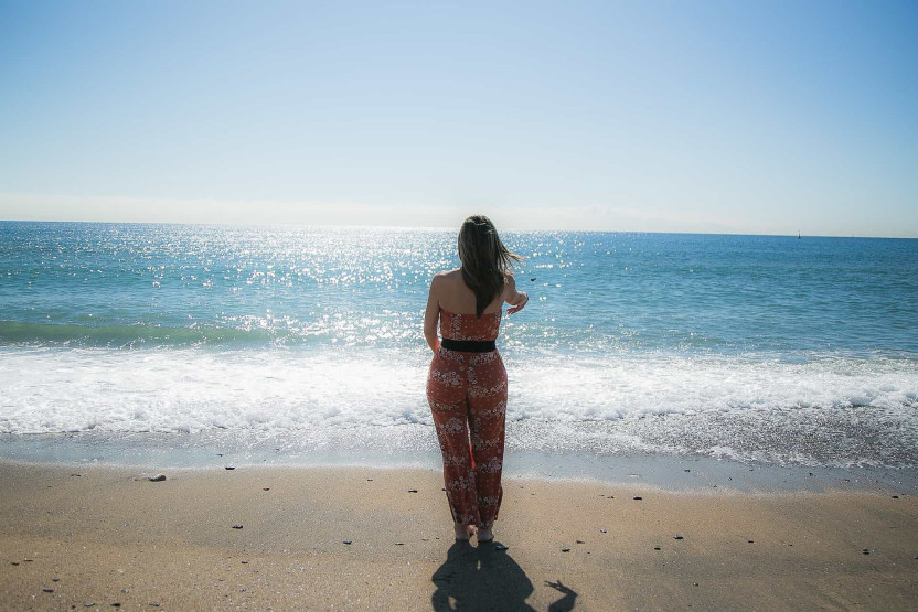 Places to Take Photos in Barcelona - The Best Places to Take Photos in Barcelona At the beach in Barceloneta, Barcelona, Spain.
