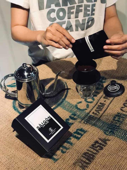 Coffee in Ho Chi Minh City - Where to Get the Best Coffee in Ho Chi Minh City Babros coffee roaster in Ho Chi Minh City, Vietnam.