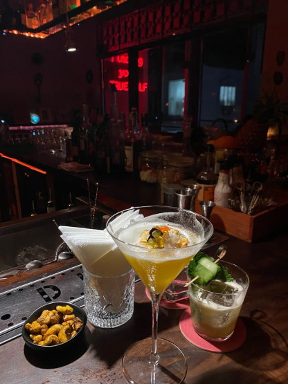 bars in ho chi minh - Top Bars in Ho Chi Minh City Cocktail at the Off-dry Cocktail & Wine Bar in Ho Chi Minh City, Vietnam.