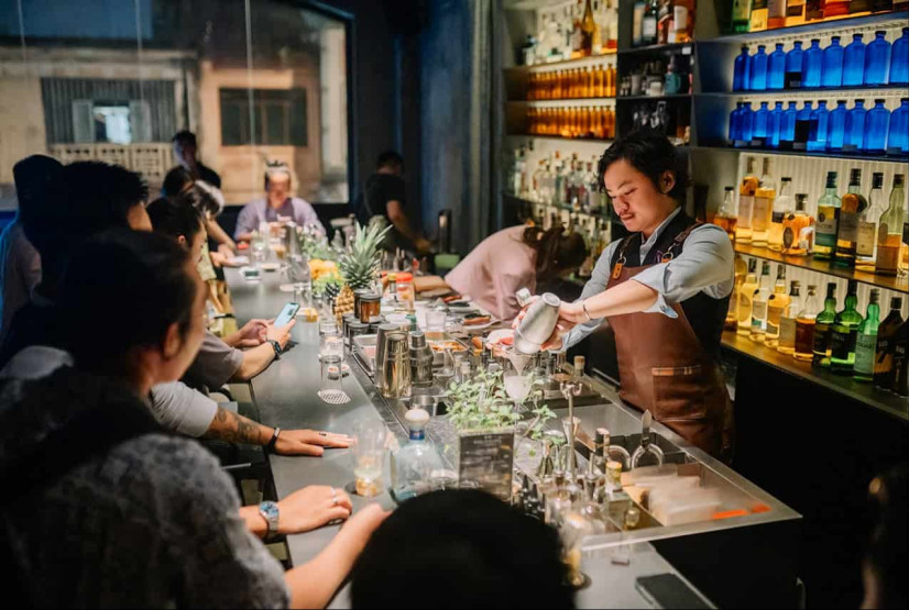 bars in ho chi minh - Top Bars in Ho Chi Minh City Cocktails at the BOO SG in Ho Chi Minh City, Vietnam.