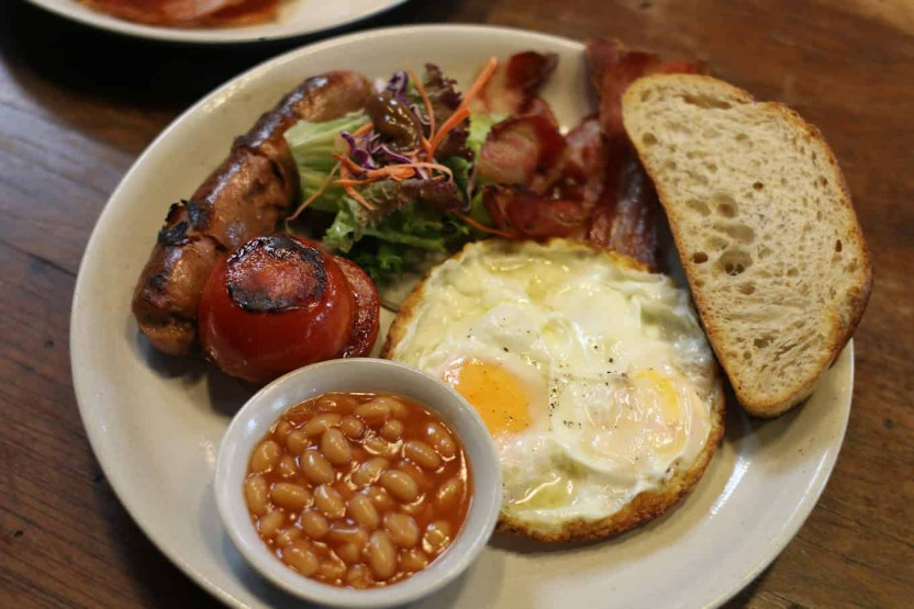 Coffee in Ho Chi Minh City - Where to Get the Best Coffee in Ho Chi Minh City English breakfast at the Workshop Coffee in Ho Chi Minh City, Vietnam.