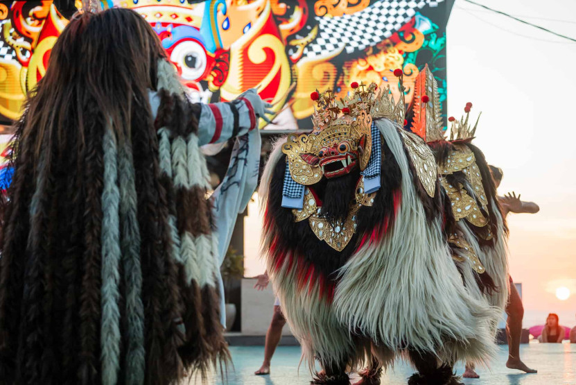 - Explore the Massive Atlas Beach Club in Bali: Party Paradise Awaits Traditional Balinese Dance Performance at the Atlas Beach Club.