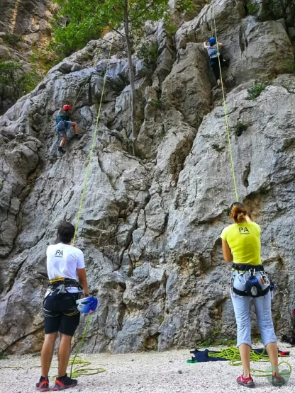 things to do in zadar - Things To Do in Zadar: A Travel Guide to Unforgettable Experiences Rock climbing course in Paklenica National Park close to Zadar, Croatia.