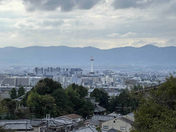 Travel Tips for Tokyo and Kyoto - Top Travel Tips for Tokyo and Kyoto View from the temple over Kyoto and the Kyoto Tower.