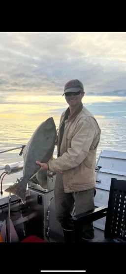 Evening catch at the Treehouse Cove Lodge in Alaska, USA.