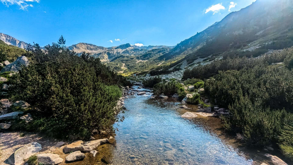 River in the Pirin National Park, Bansko, Bulgaria.