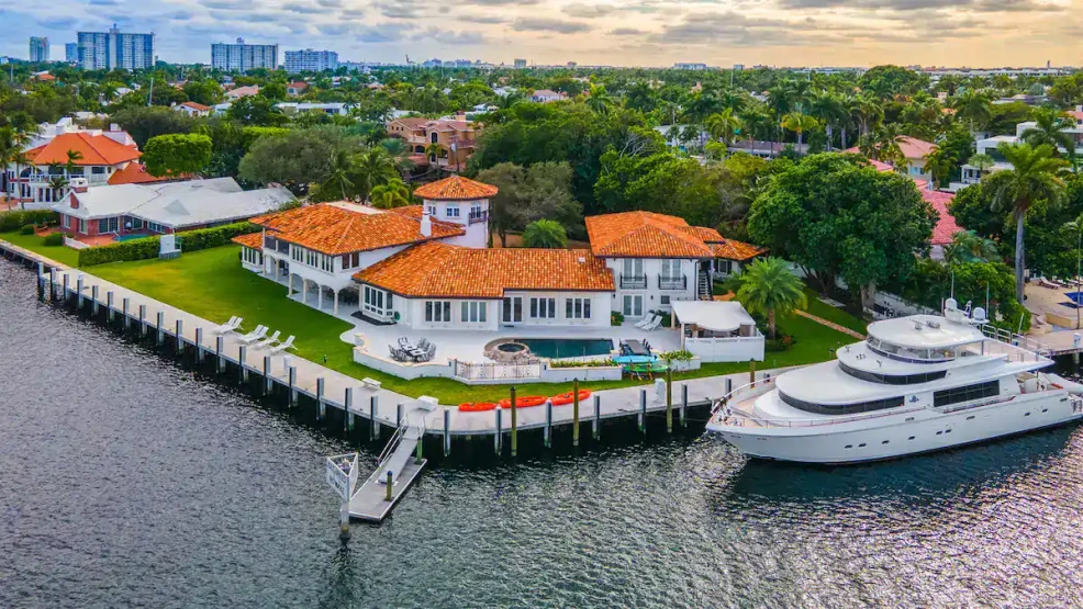 The Aqua Villa in Miami, Florida, USA.