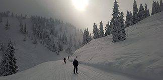 The Village of Thierbach: The Hidden Gem of Ski Juwel Alpbachtal and Wildschoenau Piste to Thierbach in Ski Juwel, Austria.