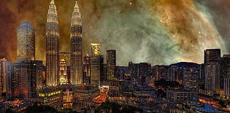 Best Places For a New Year Celebration in Malaysia Kuala Lumpur at night, Malaysia