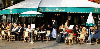 Food in Paris: A Culinary Centre in Europe A cafe in Paris, France
