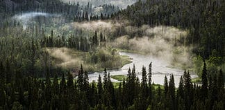 The Most Beautiful Views in Ruka Kuusamo Finland Kitka river in Finland