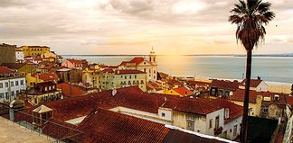 A Guide to Lisbon Neighborhoods Sunset in Lisbon, Portugal.