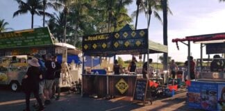 Darwin’s Popular Roadkill Cafe Stand of the Roadkill Cafe in Darwin, Australia.