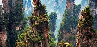 ZhangJiaJie National Park: Hidden Gem of Chinese Scenery Zhangjiajie National Park in China.