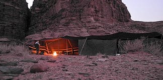 The Real Bedouin Tent Experience in Jordan A Bedouin tent experience in Jordan