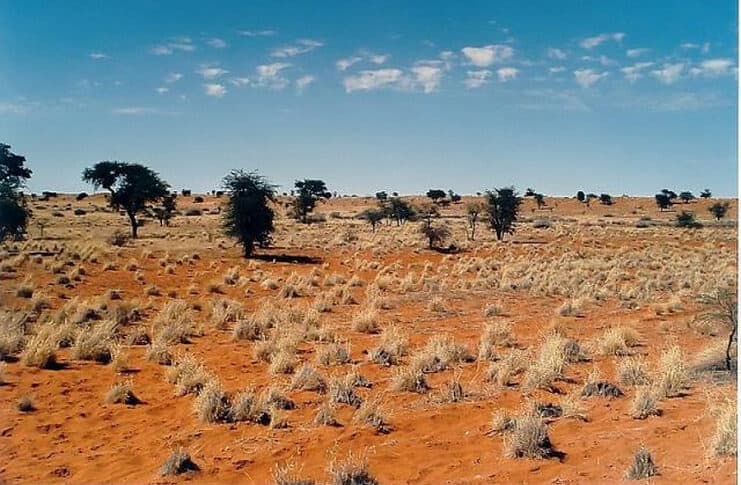 Regions of the Kalahari in Botswana Kalahari in Botswana