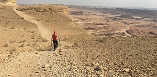 Exploring Makhtesh Ramon in Israel Hiking in Makhtesh Ramon