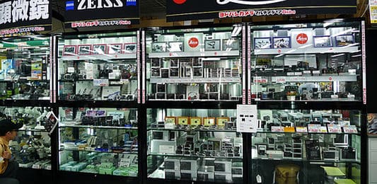 Yodobashi Akiba, huge electronic store in Tokyo.