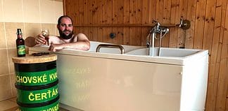 Enjoy a Relaxing Beer Spa Experience in the Czech Republic Beer spa in Harrachov, Liberec, Czech Republic