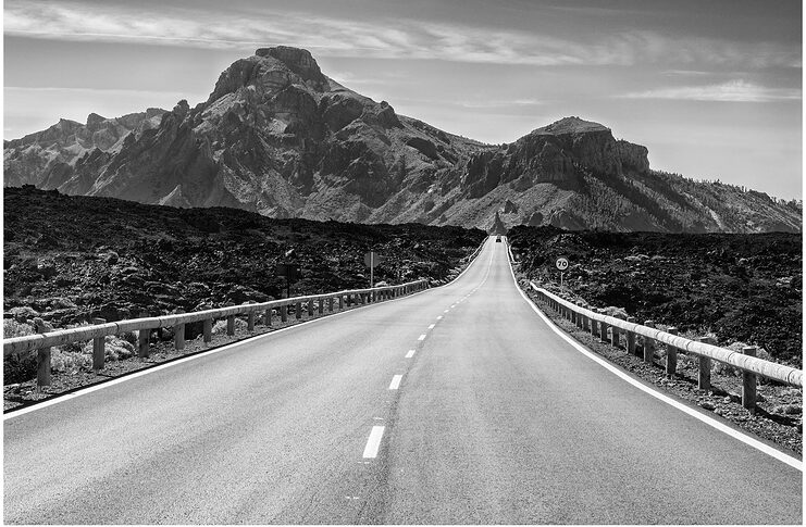 Exploring the Roads in Tenerife The roads in Tenerife, Spain