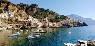 Best Places to Visit in the Amalfi Coast in Italy The beautiful Amalfi coast in Italy.
