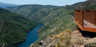 Hidden Spain: Ribeira Sacra, the Secret of the Monks Penas de Matacas viewpoint, Ribeira Sacra, Spain.