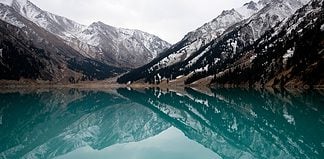Visit Kazakhstan – Where Old Meets New on the Ancient Silk Road Bol'shoye Almatinskoye Ozero, Almaty in Kazakhstan