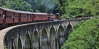 Sri Lanka’s Ella to Kandy Train: One of the World’s Greatest Railway Journeys Ella train at the Nine Arches bridge in Sri Lanka.