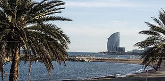 The Best Beaches in Barcelona (Including the Nude & Gay Beaches) Somorrostro beach in Barcelona, Spain.