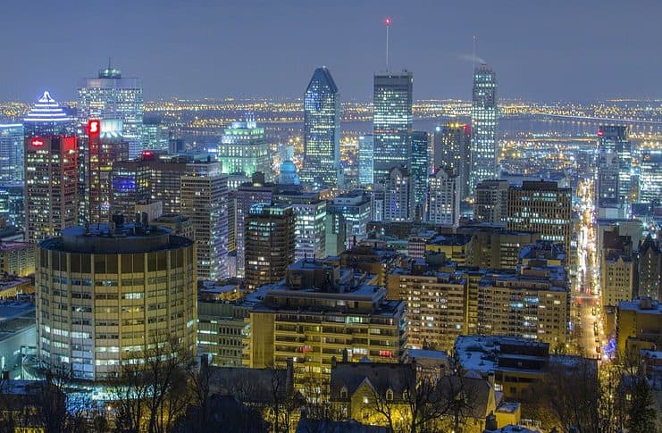 Best Casino Resorts you Should Explore in Canada Skyline of Montreal at night, Canada.