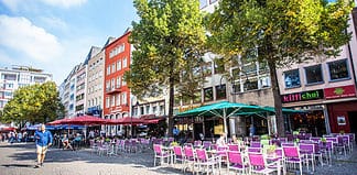 Traditional Beer and Food in Cologne Alter Markt - Food in Cologne, Germany