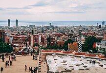 Barcelona in January: Why it’s the Best Month to Visit View over Barcelona from Park Güell, Spain.