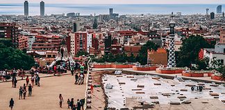 Barcelona in January: Why it’s the Best Month to Visit View over Barcelona from Park Güell, Spain.