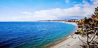 Best things to do in Nice, France The beach in Nice, France.