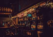 Top 3 Land-Based Casinos in Finland Slot machines in a casino.