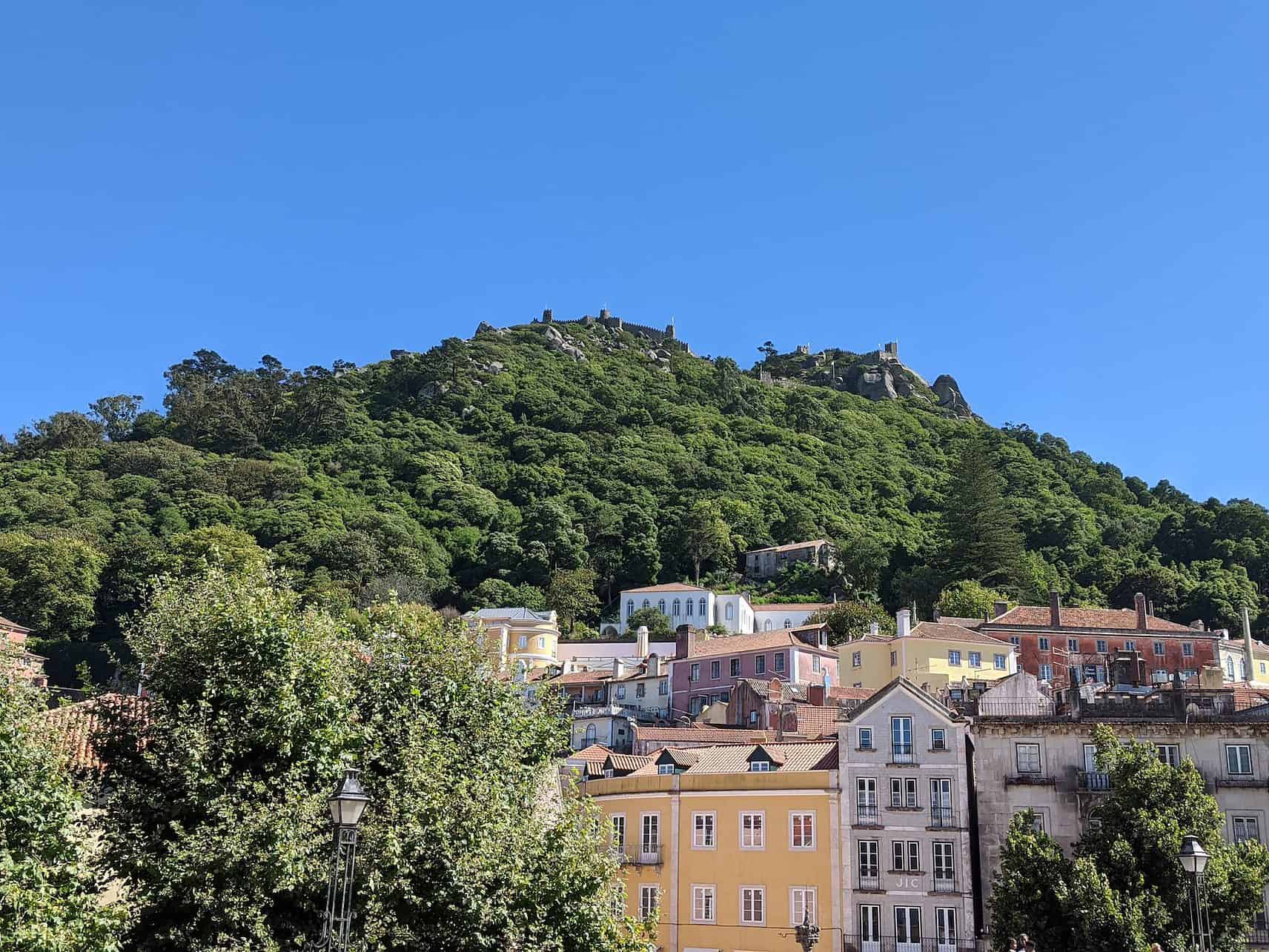 Mendaki di Sintra, Portugal