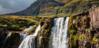 Complete Guide to Taking a Family Iceland Road Trip Kirkjufellsfoss waterfall in Iceland