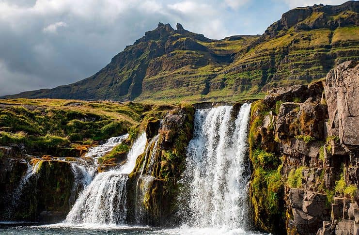 Complete Guide to Taking a Family Iceland Road Trip Kirkjufellsfoss waterfall in Iceland