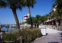 10 Hilton Head Island Attractions to Enjoy on Vacation Promenade at Hilton Head Island in USA.